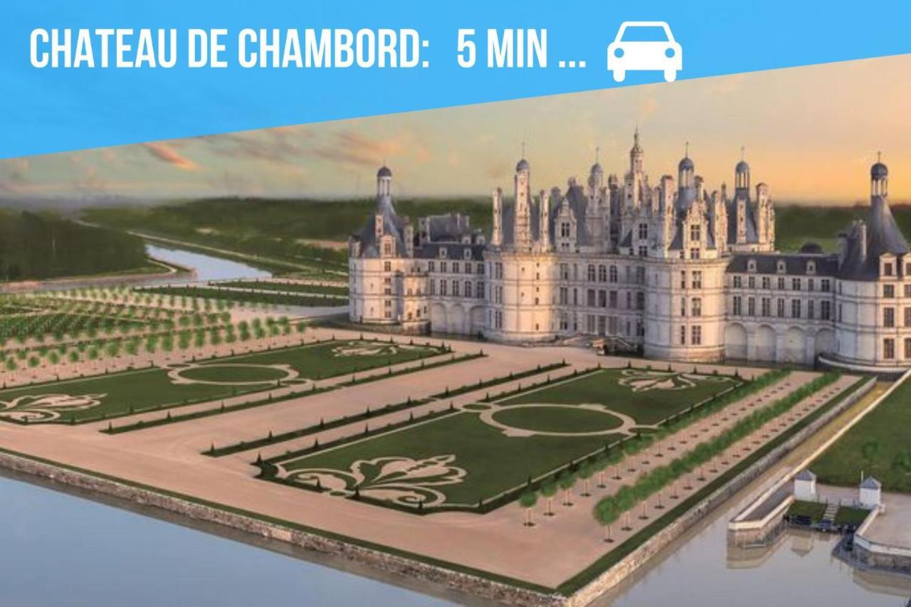 Caporizon-L'Atelier-Aux Portes Du Chateau De Chambord Saint-Claude-de-Diray Buitenkant foto